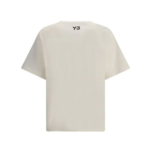 Y-3 - Tops > T-Shirts - White - Y-3 - Modalova
