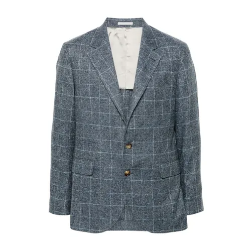 Jackets > Blazers - - Brunello Cucinelli - Modalova