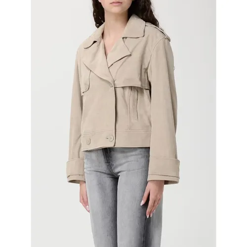 Jackets > Leather Jackets - - Duno - Modalova
