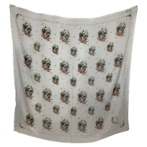 Pre-owned > Pre-owned Accessories > Pre-owned Scarves - - Alexander McQueen Pre-owned - Modalova
