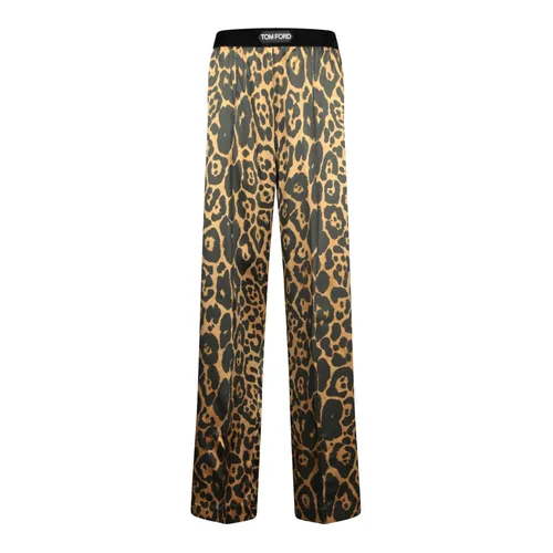 Trousers > Straight Trousers - - Tom Ford - Modalova