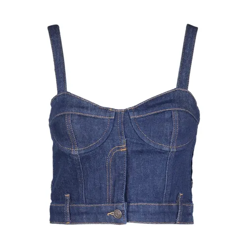 Tops > Sleeveless Tops - - Moschino - Modalova