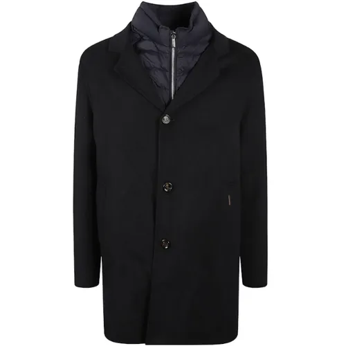 Coats > Single-Breasted Coats - - Moorer - Modalova