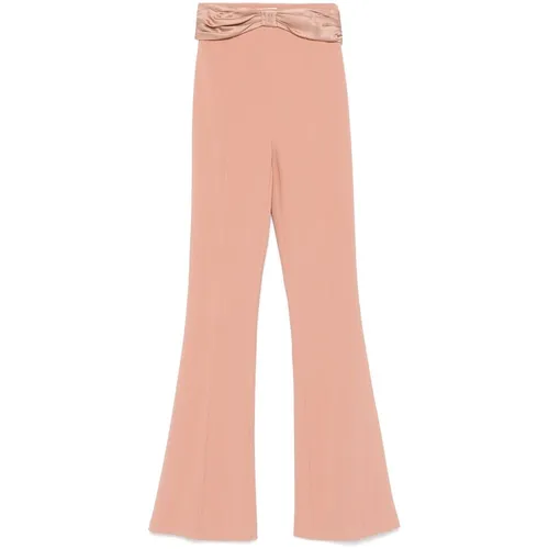 Trousers > Wide Trousers - - Elisabetta Franchi - Modalova