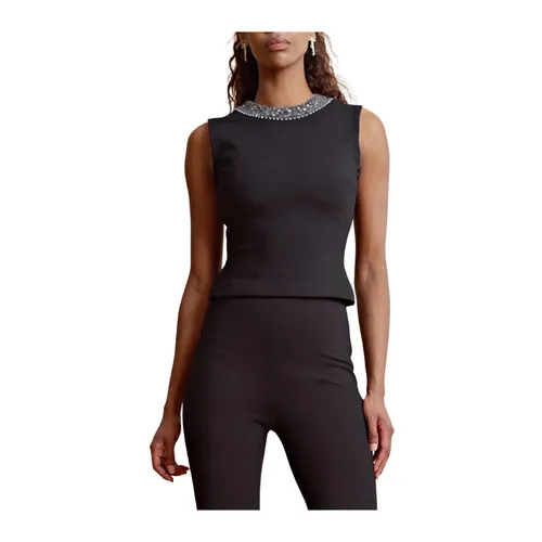 Tops > Sleeveless Tops - - BY Timo - Modalova