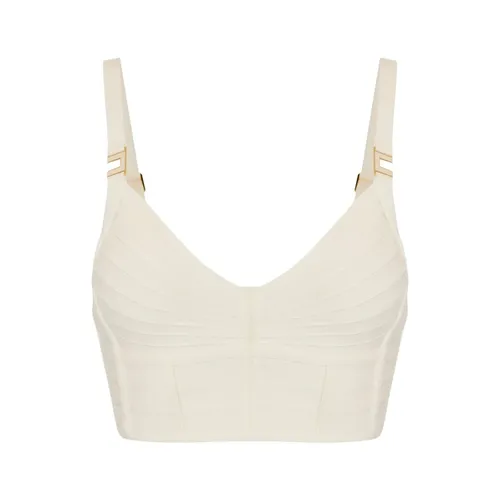 Tops > Sleeveless Tops - - Elisabetta Franchi - Modalova