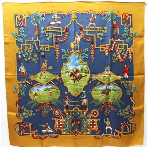 Pre-owned > Pre-owned Accessories > Pre-owned Scarves - - Salvatore Ferragamo Pre-owned - Modalova