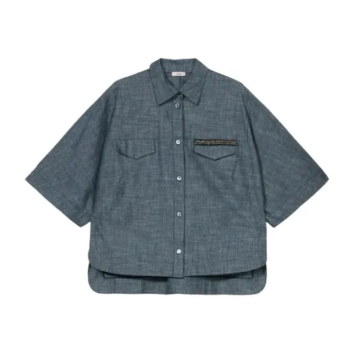 Blouses & Shirts > Shirts - - Oltre - Modalova