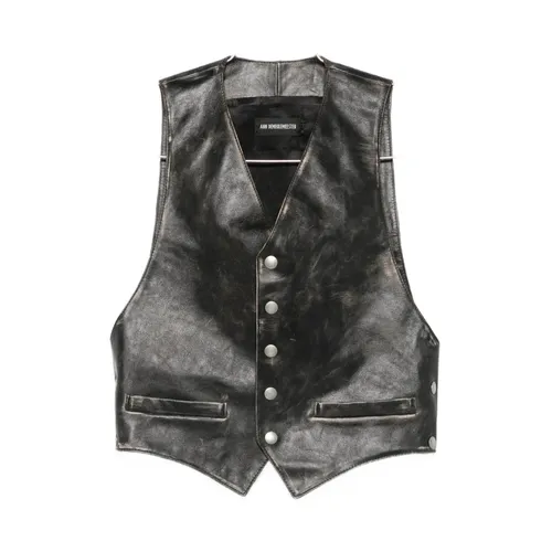 Jackets > Vests - - Ann Demeulemeester - Modalova