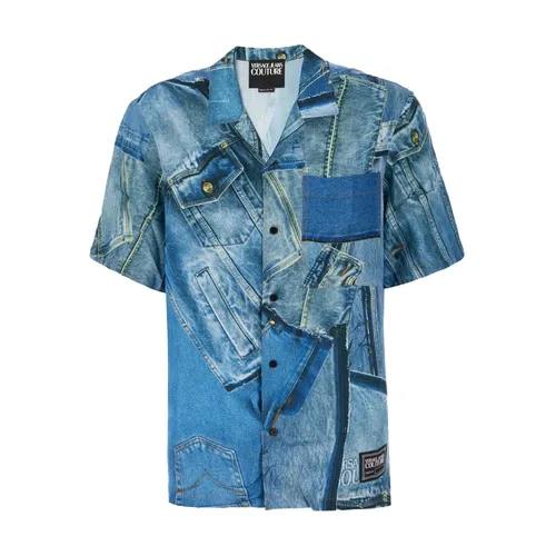 Shirts > Denim Shirts - - Versace Jeans Couture - Modalova