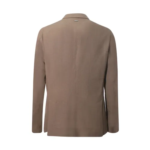 Herno - Jackets > Blazers - Brown - Herno - Modalova