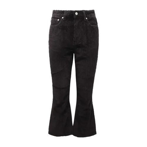 Trousers > Wide Trousers - - Ganni - Modalova