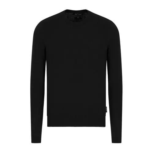 Knitwear > Round-neck Knitwear - - Armani Exchange - Modalova