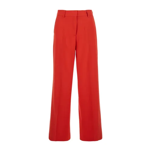 Trousers > Wide Trousers - - Msgm - Modalova
