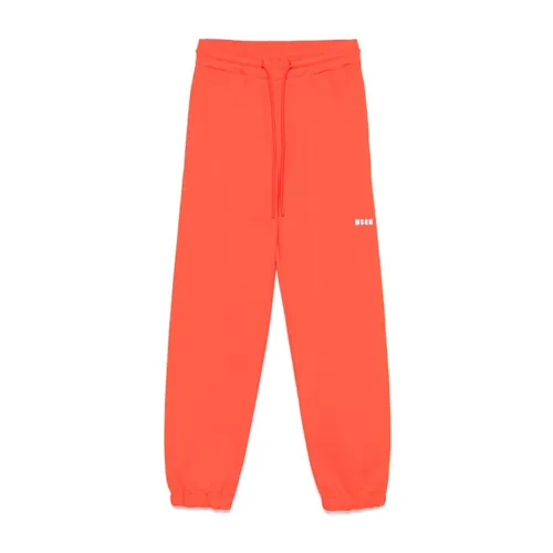 Trousers > Sweatpants - - Msgm - Modalova