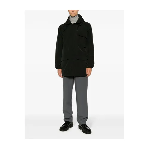 Aspesi - Coats > Parkas - Black - Aspesi - Modalova