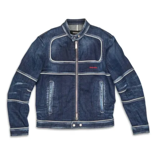Jackets > Denim Jackets - - Dsquared2 - Modalova