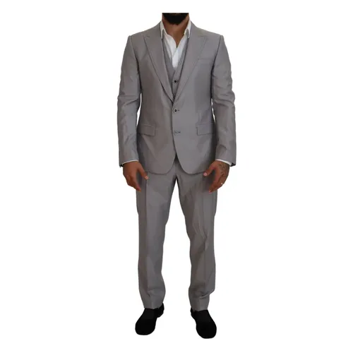 Suits > Suit Sets > Single Breasted Suits - - Dolce & Gabbana - Modalova