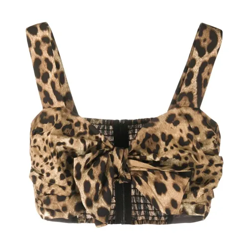 Tops > Sleeveless Tops - - Dolce & Gabbana - Modalova