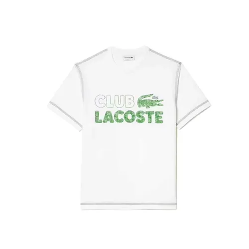 Lacoste - Tops > T-Shirts - White - Lacoste - Modalova