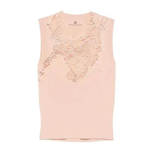 Tops > Sleeveless Tops - - Ermanno Scervino - Modalova