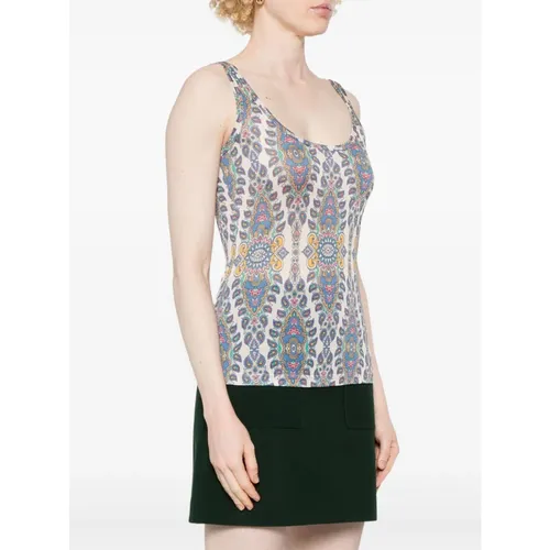 Tops > Sleeveless Tops - - Etro - Modalova
