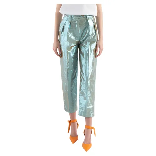 Trousers > Cropped Trousers - - Tela - Modalova
