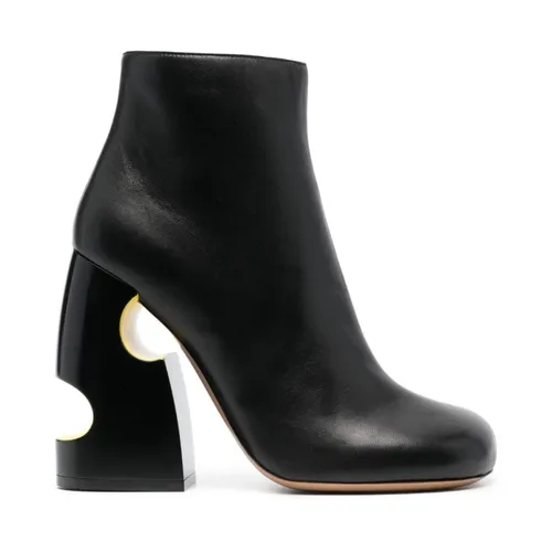 Shoes > Boots > Heeled Boots - - Off White - Modalova