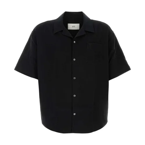 Shirts > Short Sleeve Shirts - - Ami Paris - Modalova