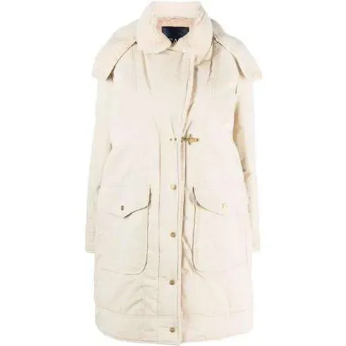 Fay - Coats > Parkas - Beige - Fay - Modalova