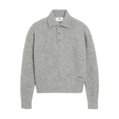 Knitwear > Round-neck Knitwear - - Ami Paris - Modalova