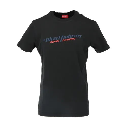 Diesel - Tops > T-Shirts - Black - Diesel - Modalova