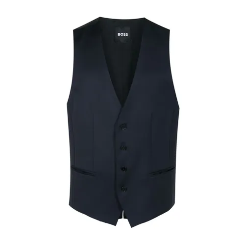 Hugo - Jackets > Vests - Blue - Hugo - Modalova