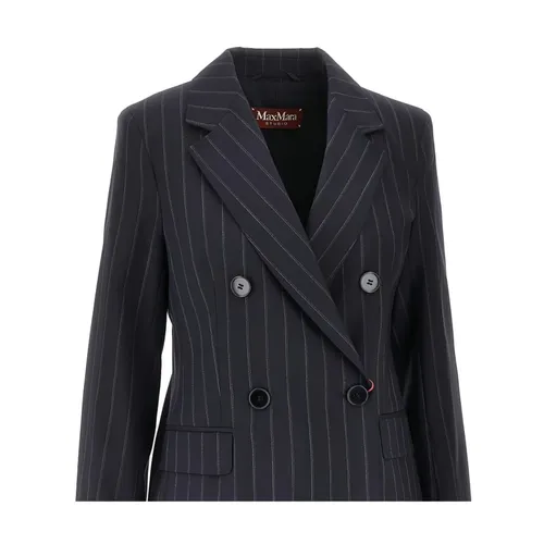 Jackets > Blazers - - Max Mara Studio - Modalova