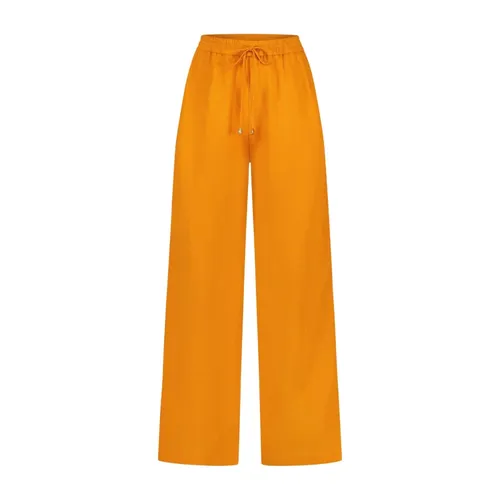 Trousers > Wide Trousers - - Fabienne Chapot - Modalova