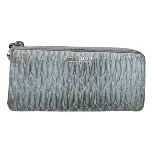 Pre-owned > Pre-owned Accessories > Pre-owned Wallets - - Miu Miu Pre-owned - Modalova