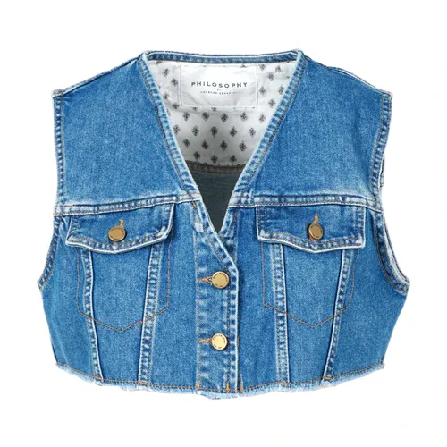 Jackets > Vests - - Philosophy di Lorenzo Serafini - Modalova