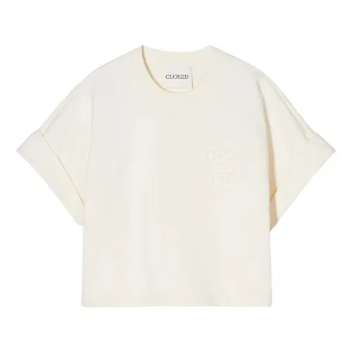 Closed - Tops > T-Shirts - Beige - Closed - Modalova