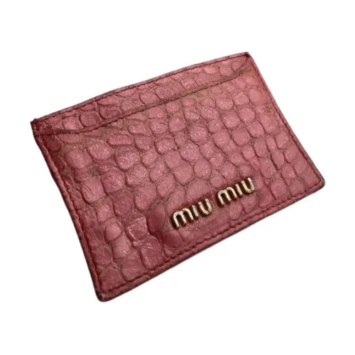 Pre-owned > Pre-owned Accessories > Pre-owned Wallets - - Miu Miu Pre-owned - Modalova