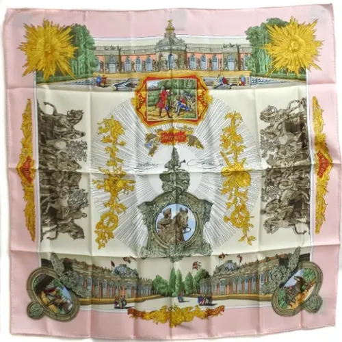 Pre-owned > Pre-owned Accessories > Pre-owned Scarves - - Hermès Vintage - Modalova