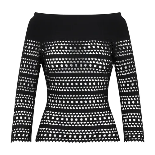 Knitwear > Round-neck Knitwear - - Alaïa - Modalova