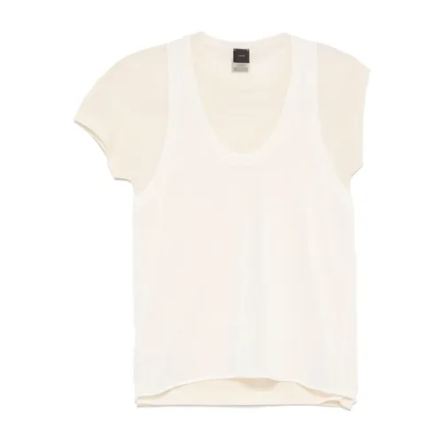 Pinko - Tops > T-Shirts - White - Pinko - Modalova