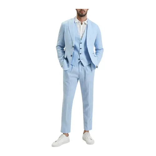 Suits > Suit Sets > Single Breasted Suits - - Gianni Lupo - Modalova