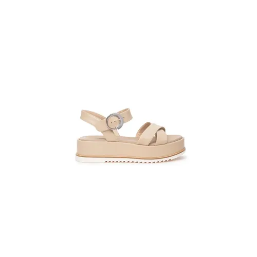 Shoes > Sandals > Flat Sandals - - Nerogiardini - Modalova