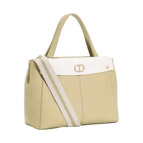 Twinset - Bags > Handbags - Green - Twinset - Modalova
