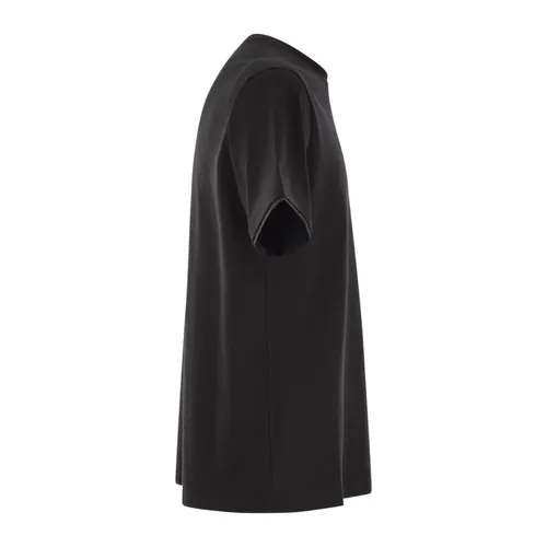 Herno - Tops > T-Shirts - Black - Herno - Modalova