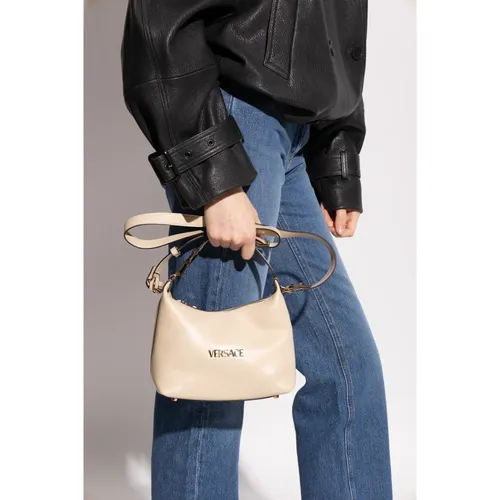 Versace - Bags > Handbags - Beige - Versace - Modalova