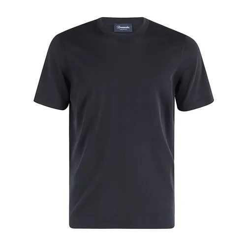 Drumohr - Tops > T-Shirts - Blue - Drumohr - Modalova