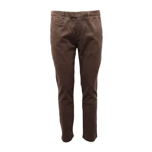 Trousers > Chinos - - Paolo Pecora - Modalova