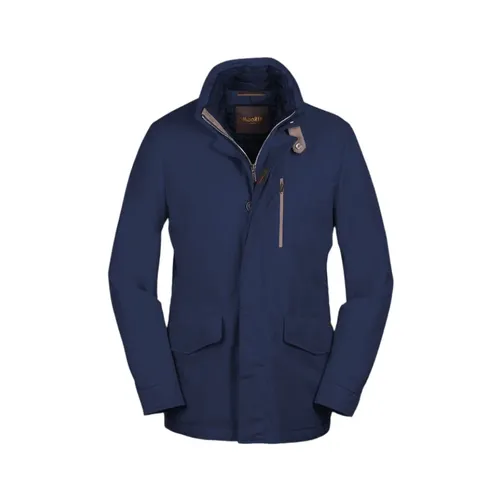 Moorer - Coats > Parkas - Blue - Moorer - Modalova